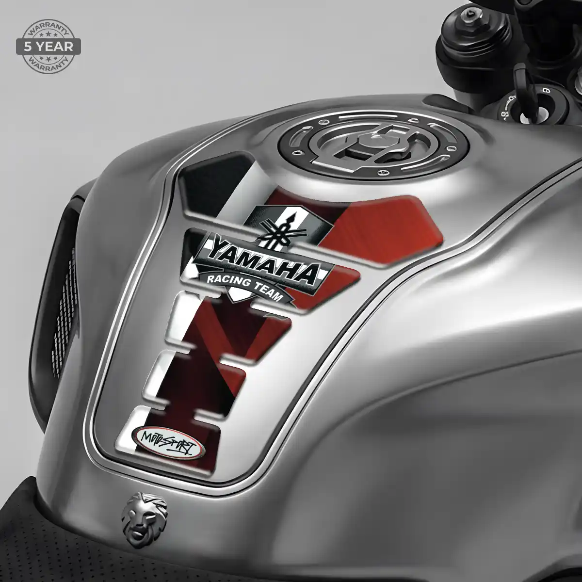 Yamaha Tank Pad Motorbike Refined Design