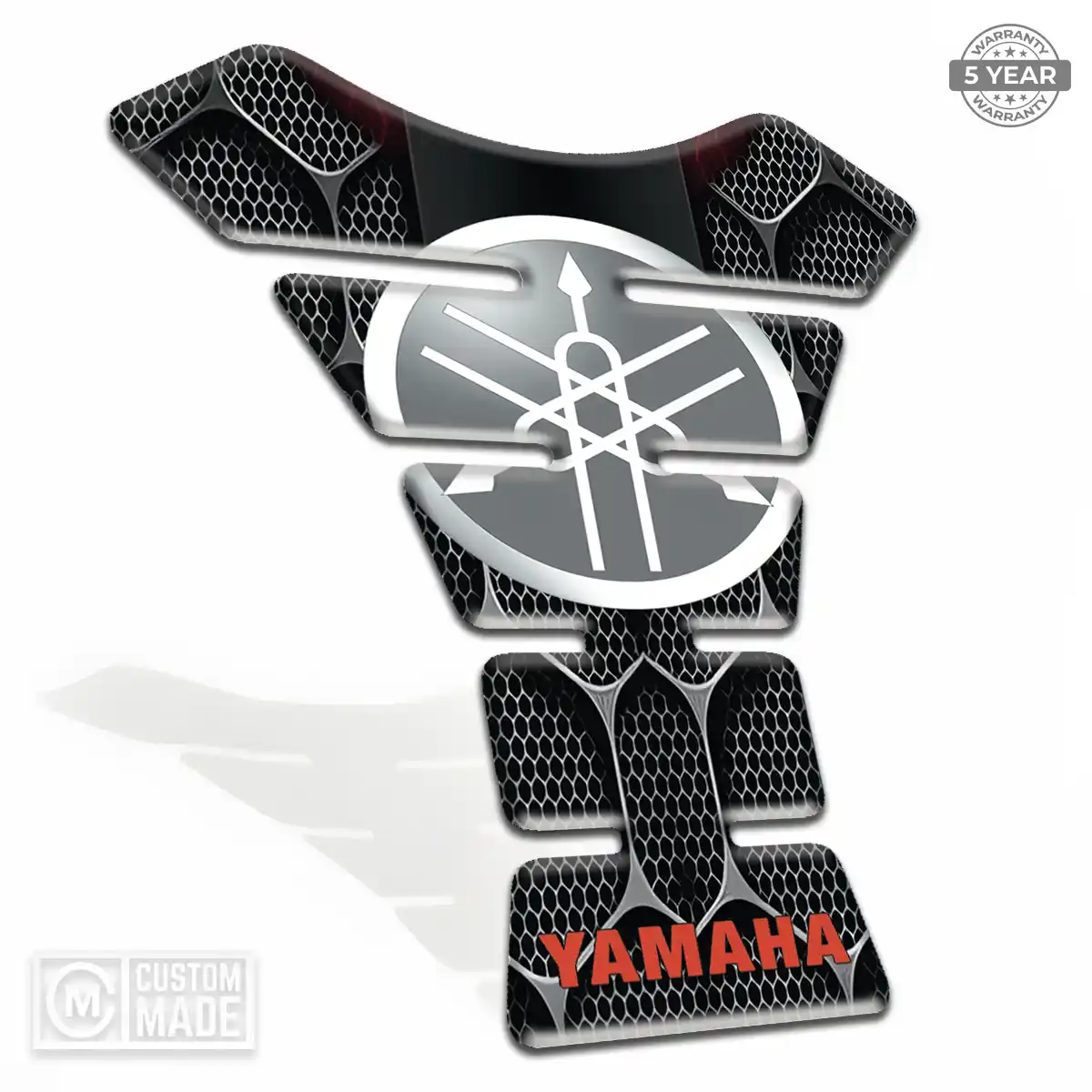Yamaha Tank Pads Fuse Motorbike Refined Design