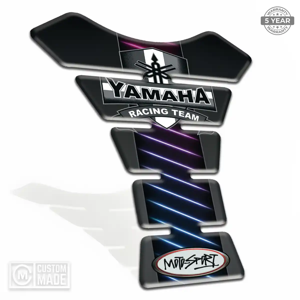 Yamaha Tank Pads Fuse Motorcycle Deluxe Edition
