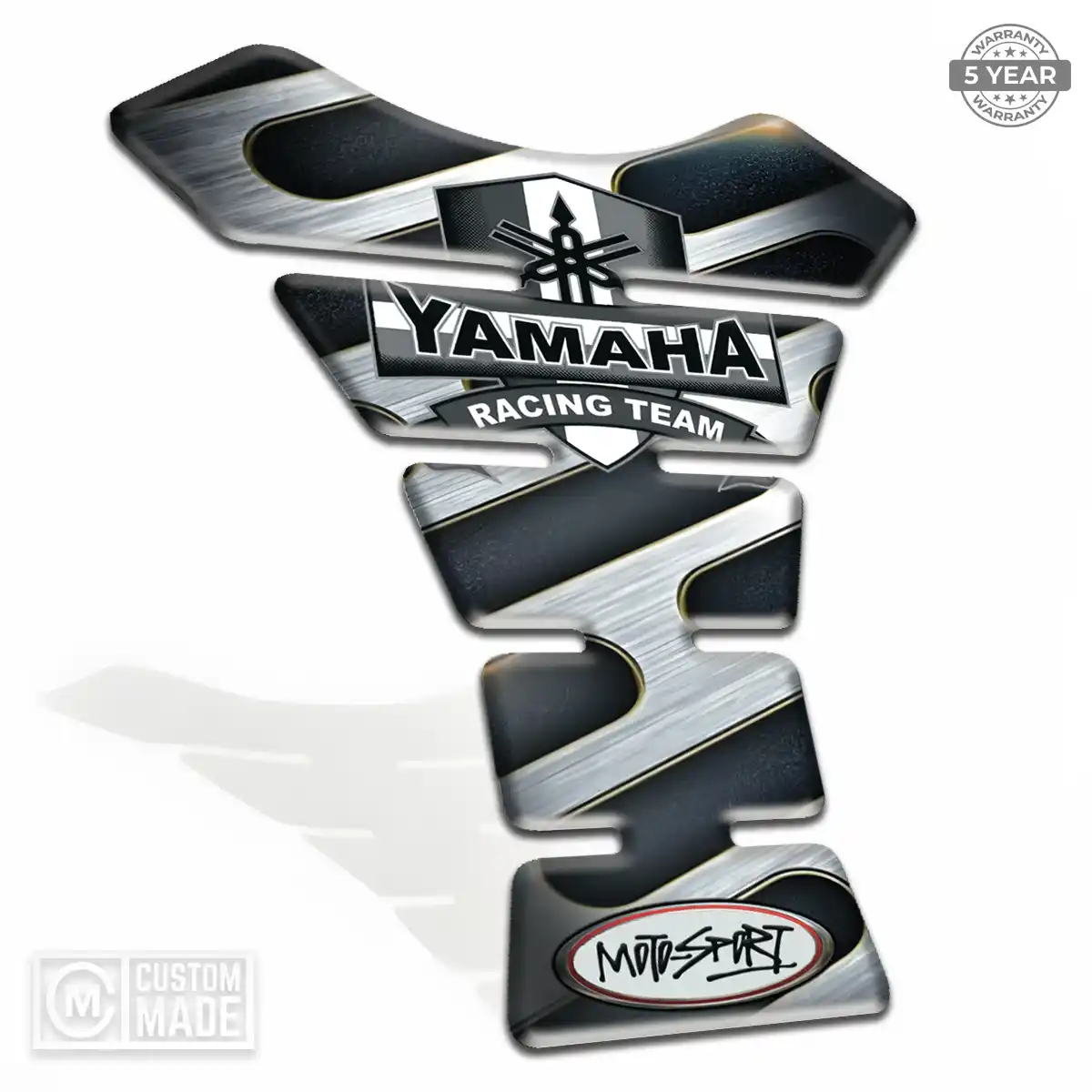 Yamaha Tank Pads Fuse Motorcycle Refined Design