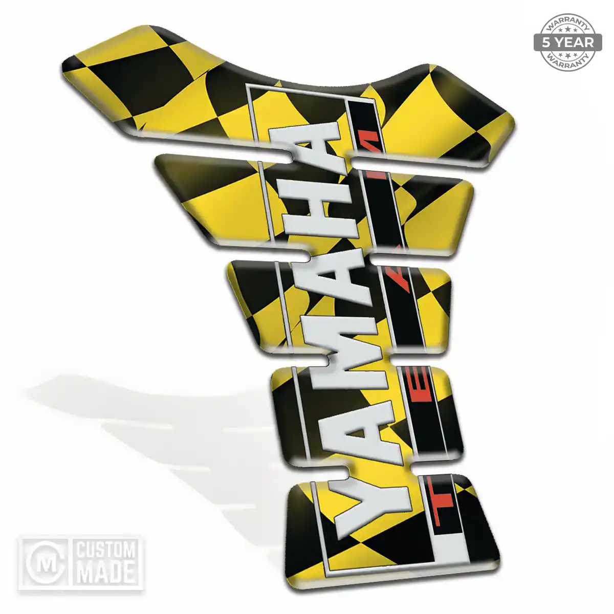 Yamaha Tank Pads Fuse Motorcycle Signature Grade