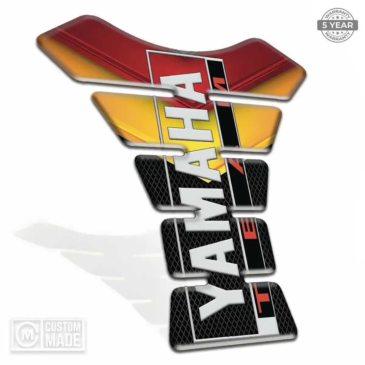 Yamaha Tank Pads Motorbike Elite Finish