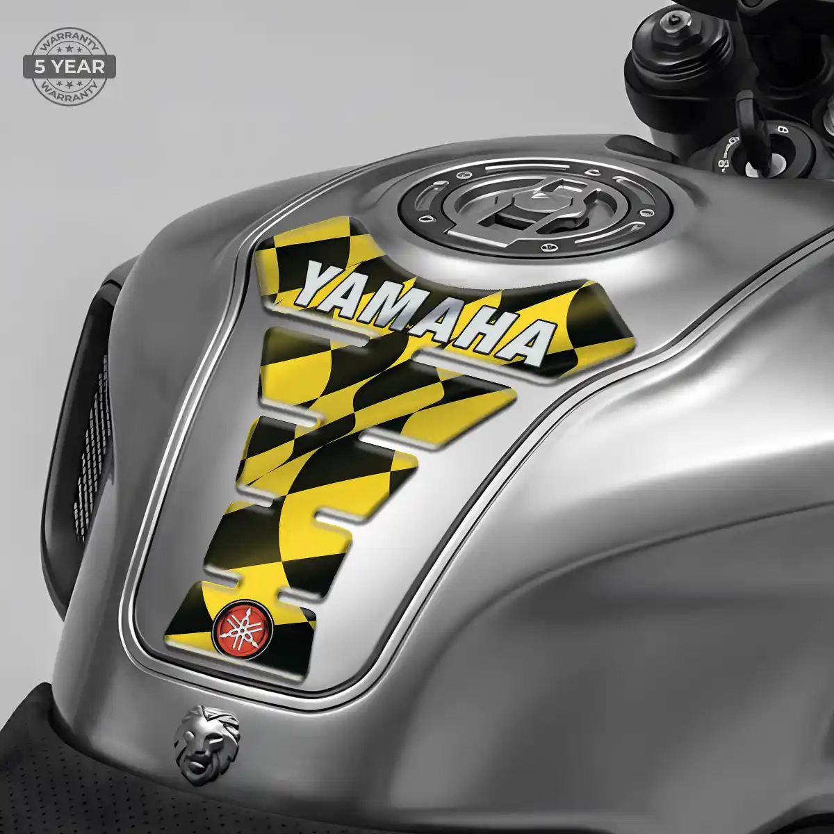 Yamaha Tank Pads Motorbike Refined Design