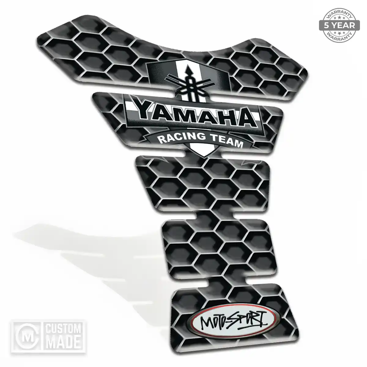Yamaha Tank Pads Motorcycle Sleek Style