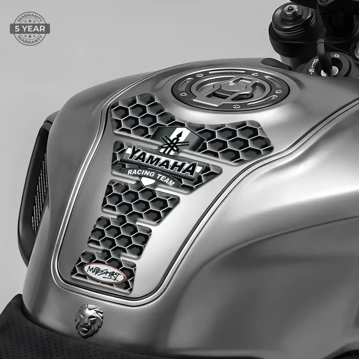 Yamaha Tank Pads Motorcycle Sleek Style