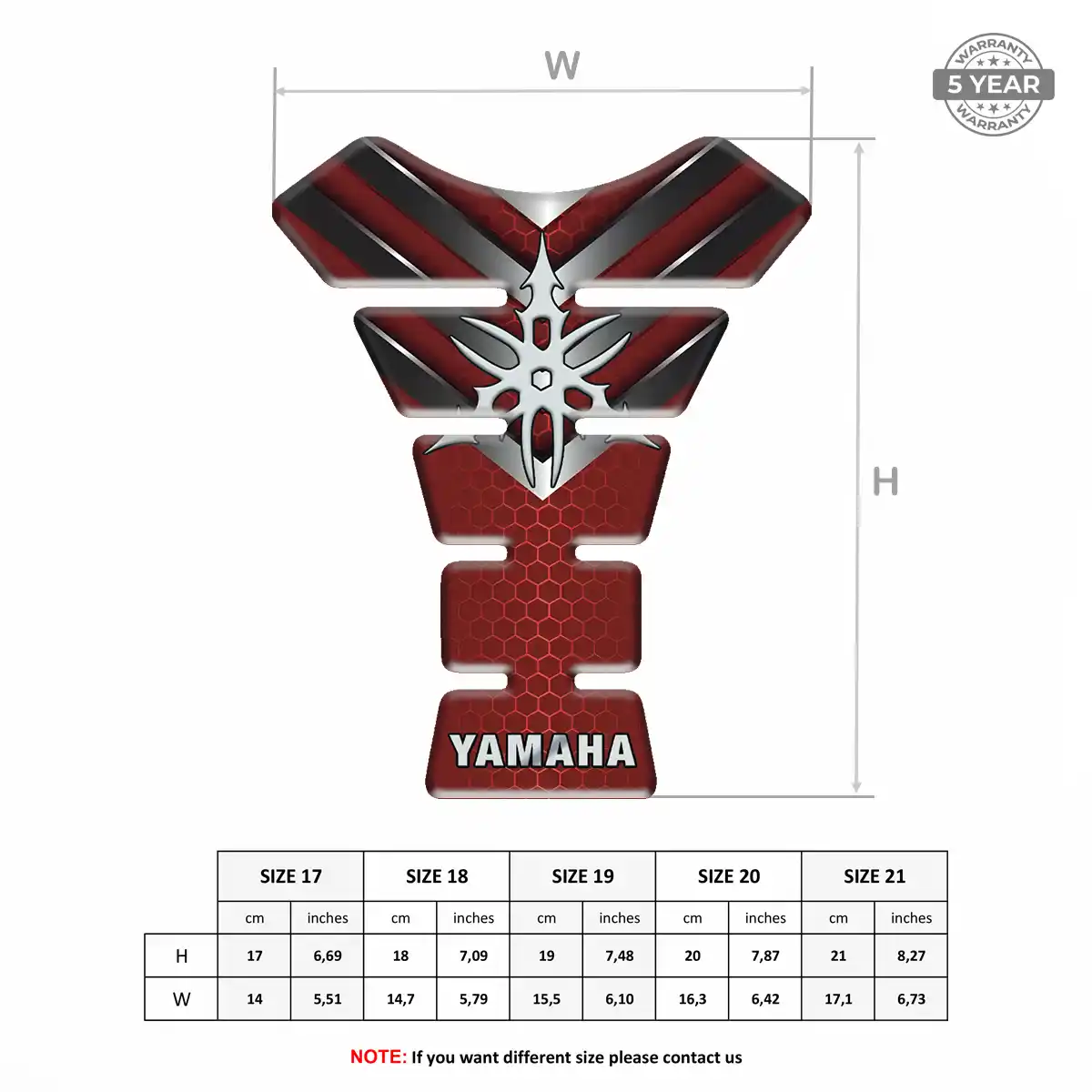 Yamaha Tank Pads Superior Craft