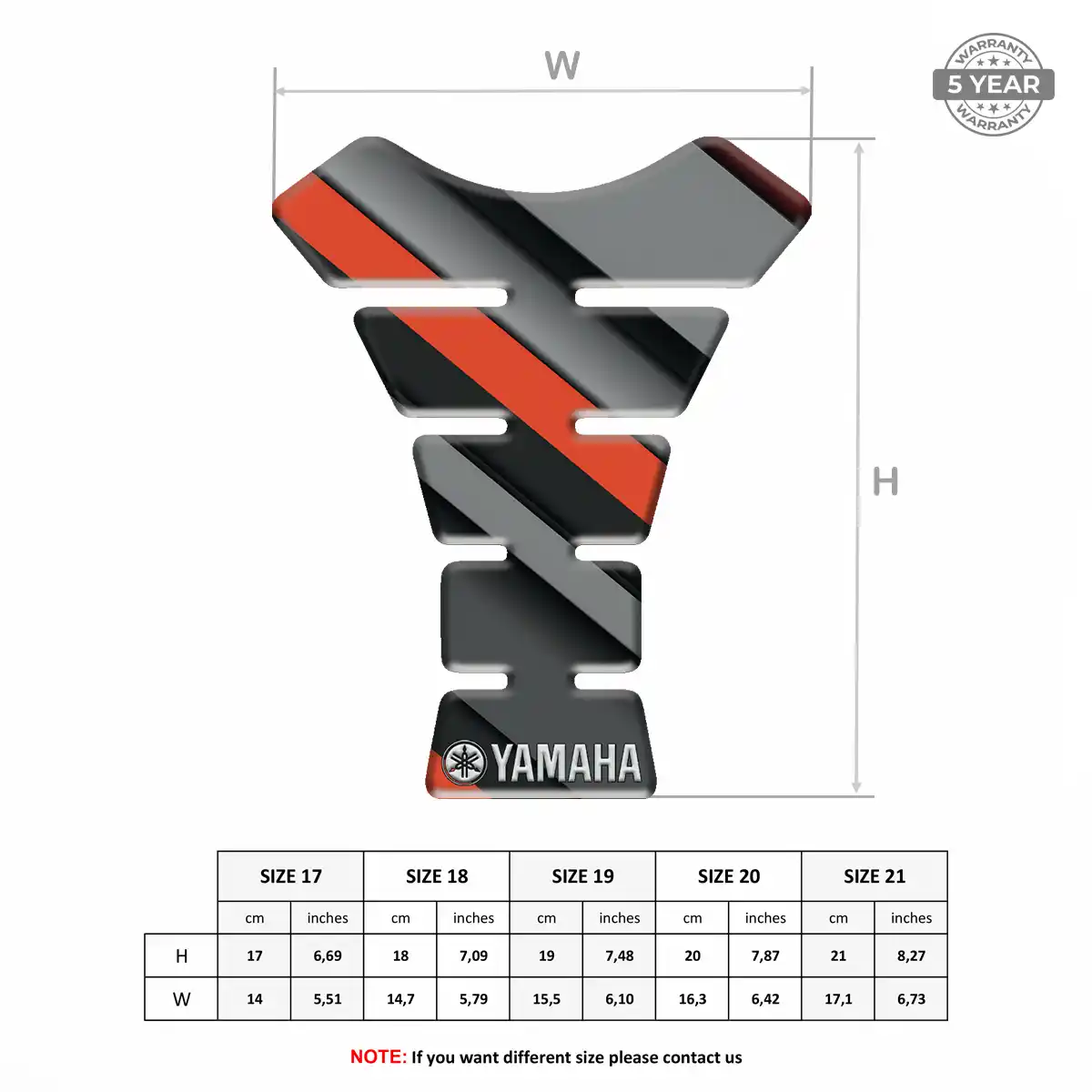 Yamaha Tank Protector Fuse Elite Edition