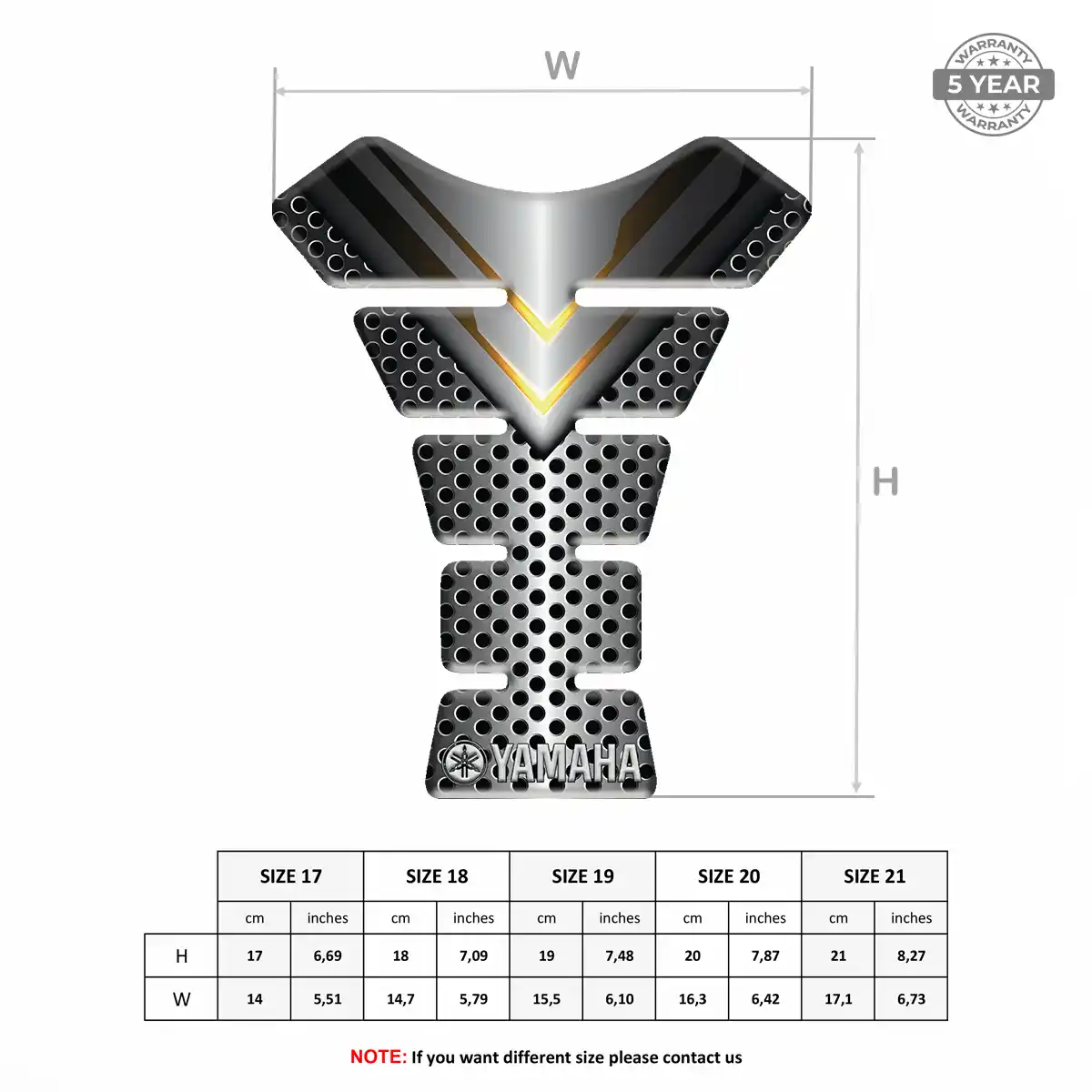 Yamaha Tank Protector Fuse Exclusive Series