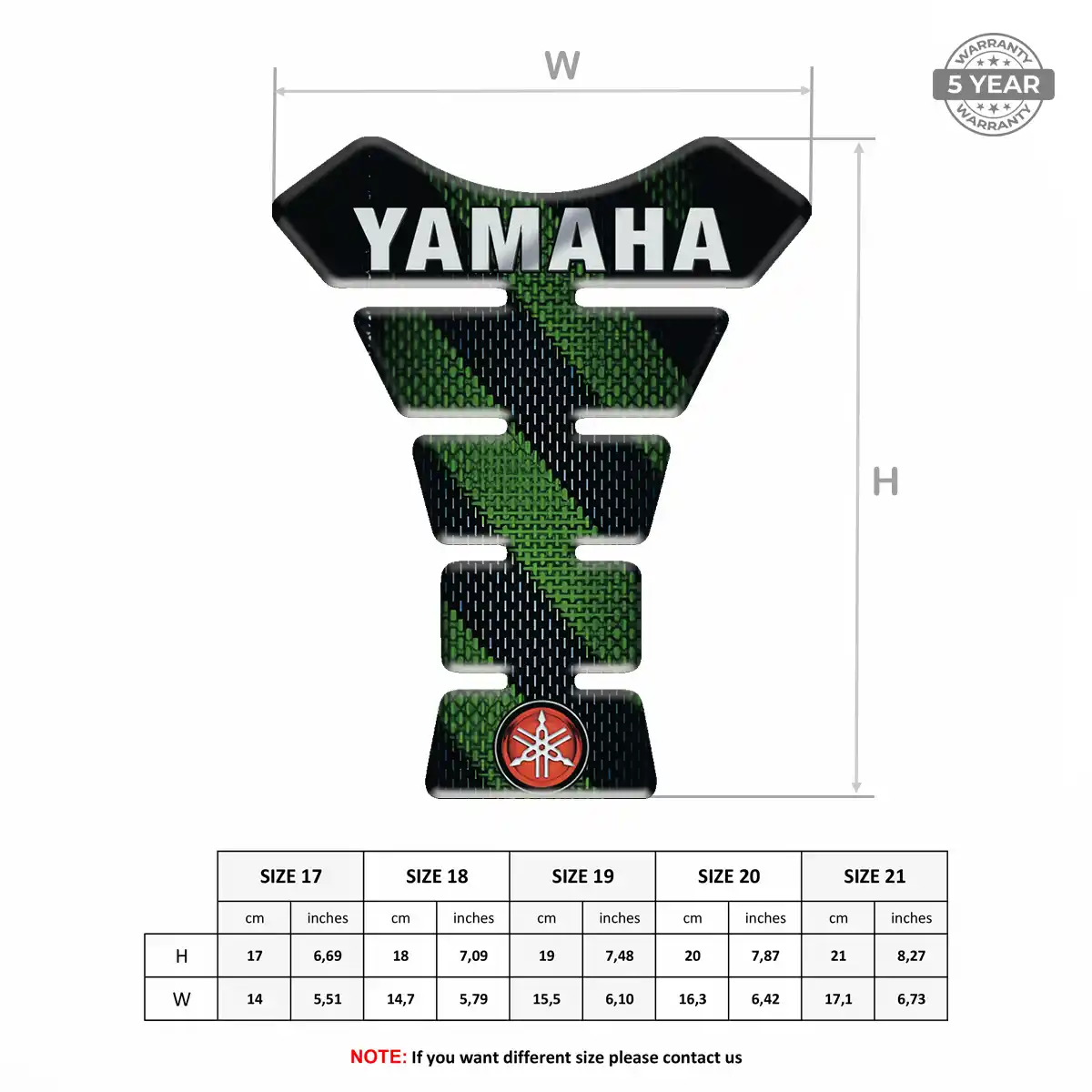 Yamaha Tank Protector Guard Elite Edition