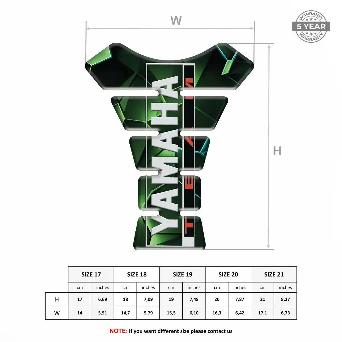 Yamaha Tank Protector Guard Signature Grade