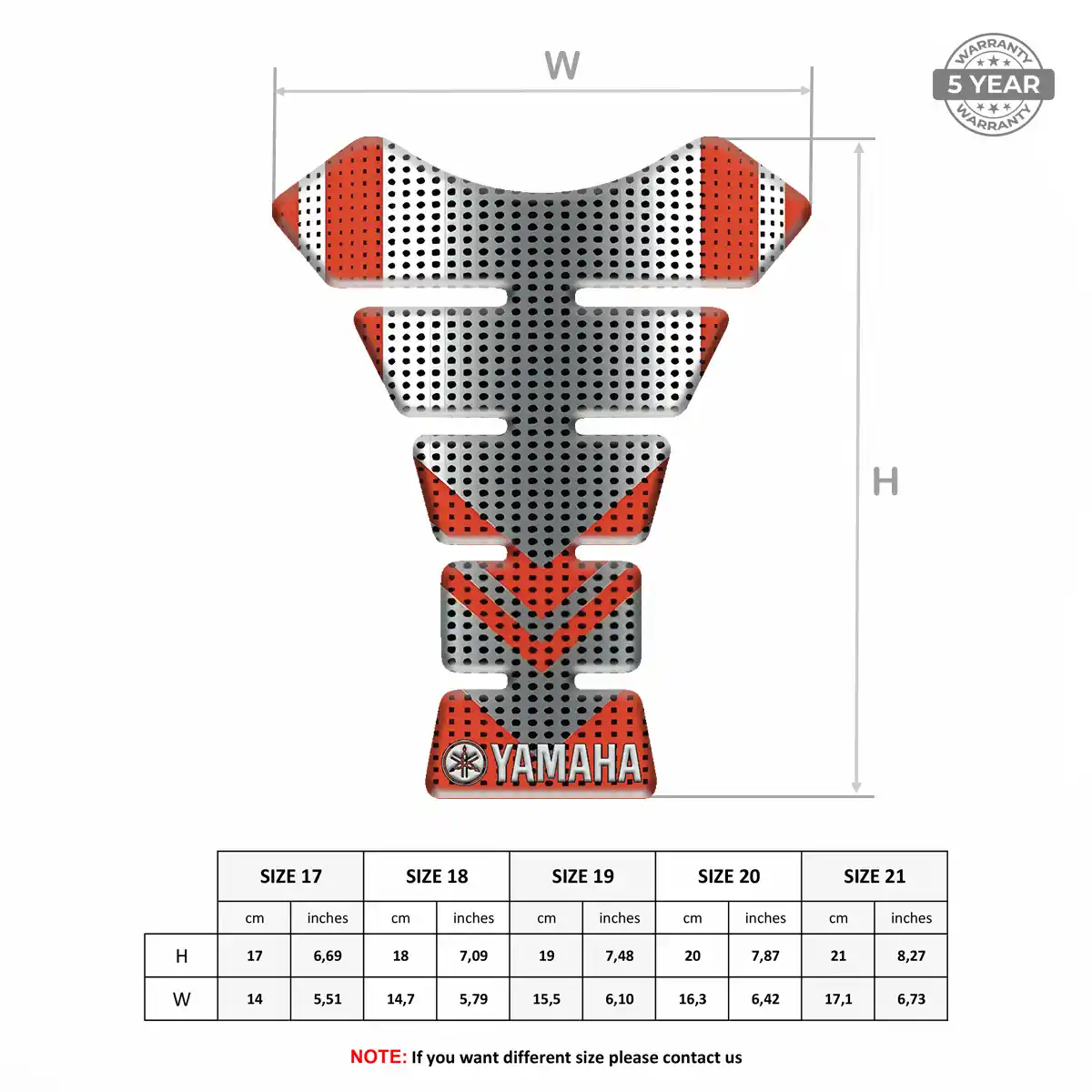 Yamaha Tank Protector Guard Superior Craft