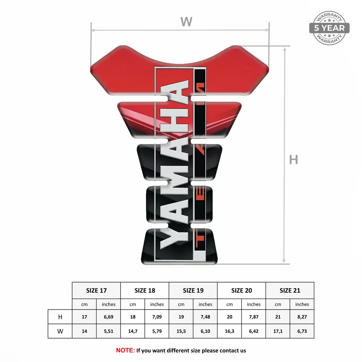 Yamaha Tank Protector Guards Exclusive Series