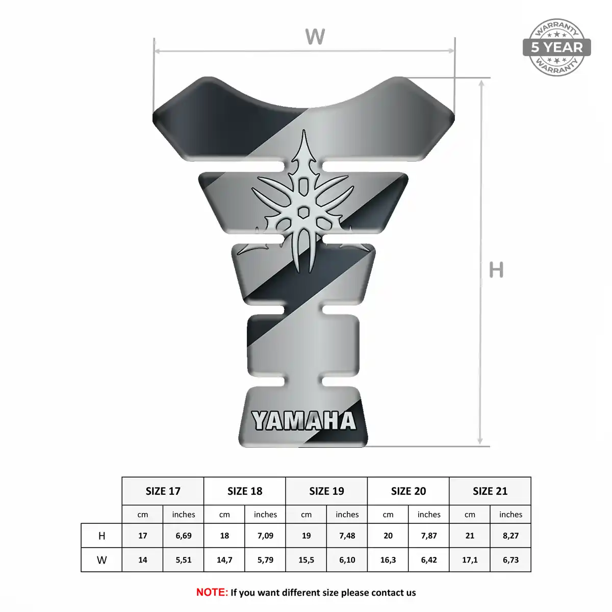 Yamaha Tank Protector Pad Elite Edition