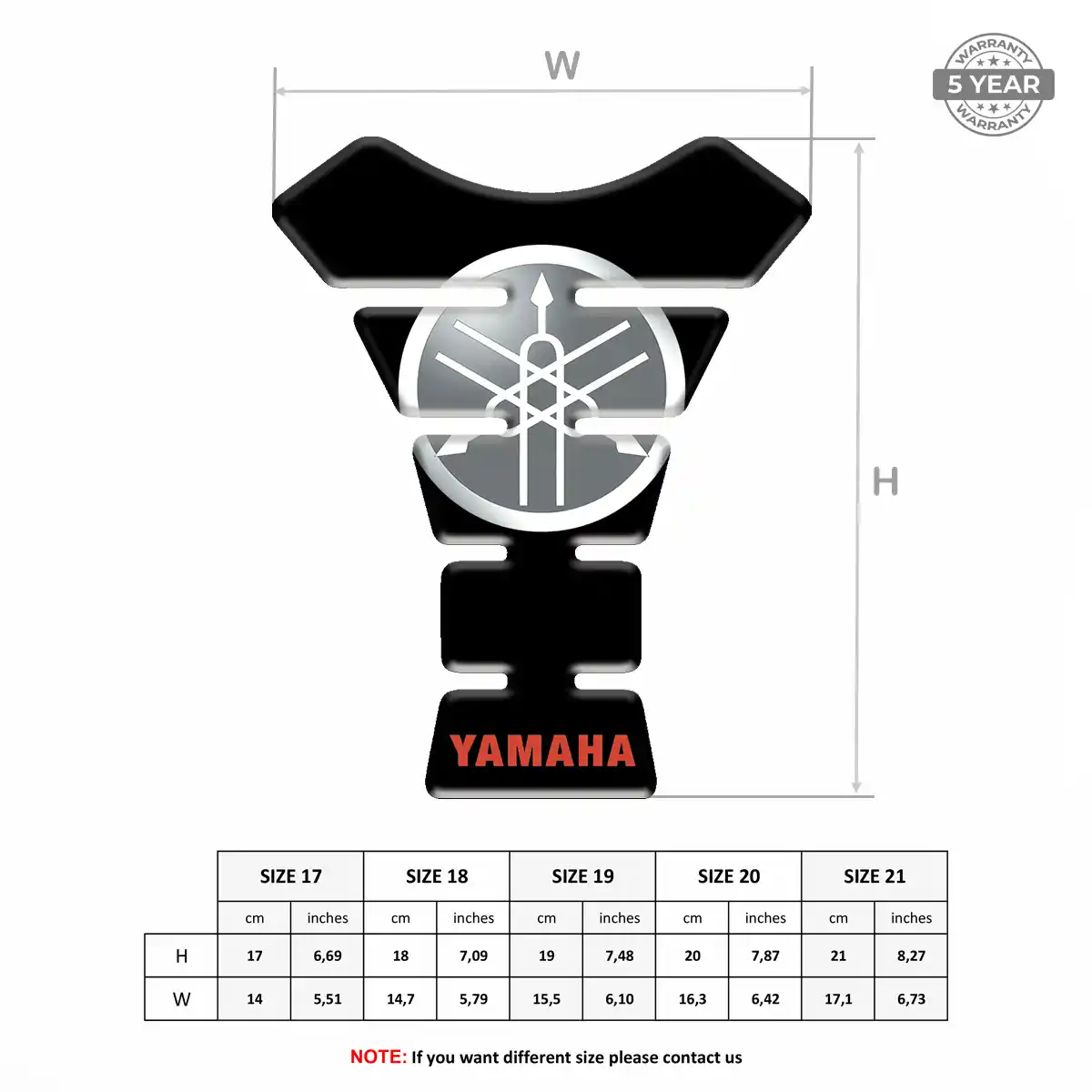 Yamaha Tank Protector Pad Exclusive Series
