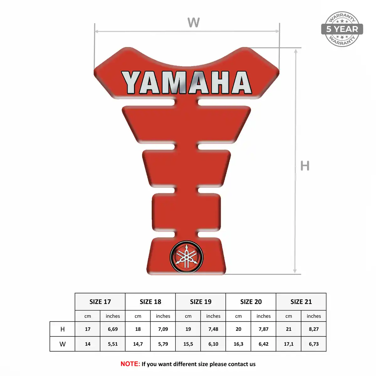 Yamaha Tank Protector Signature Grade
