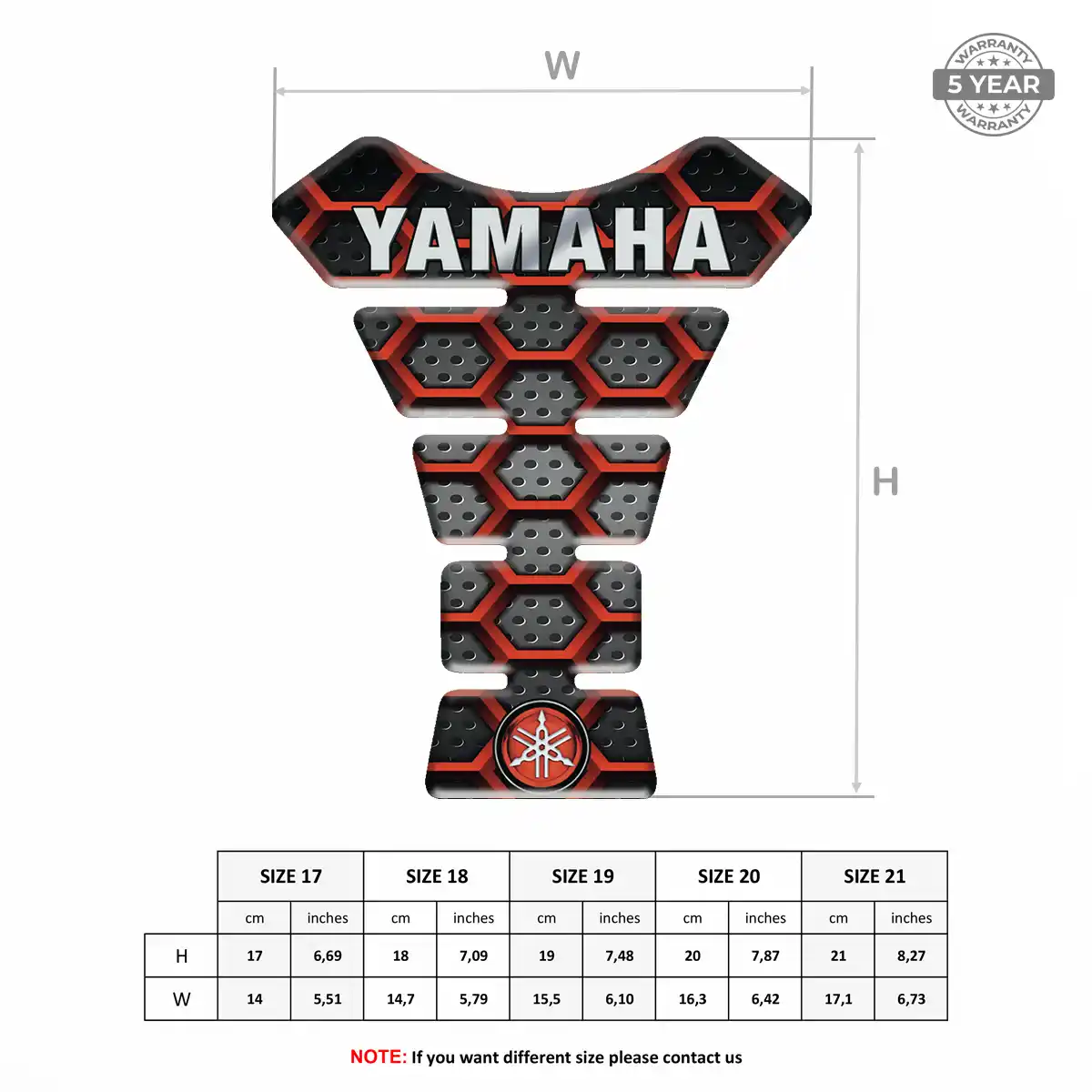 Yamaha Tank Protector Superior Craft