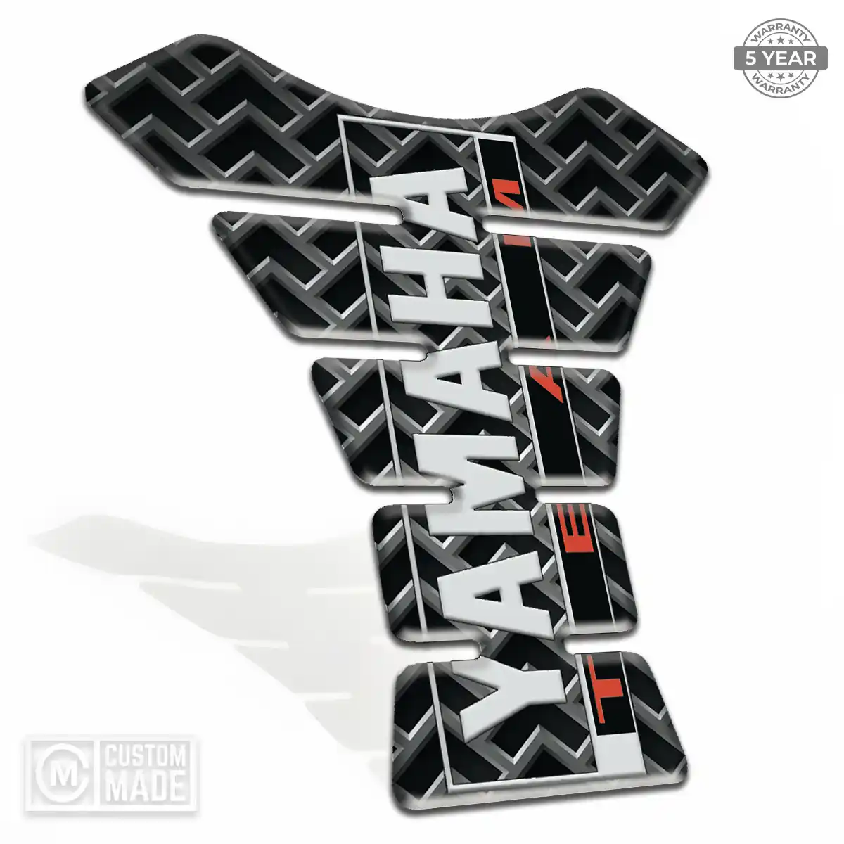 Yamaha Tank Sticker Refined Design