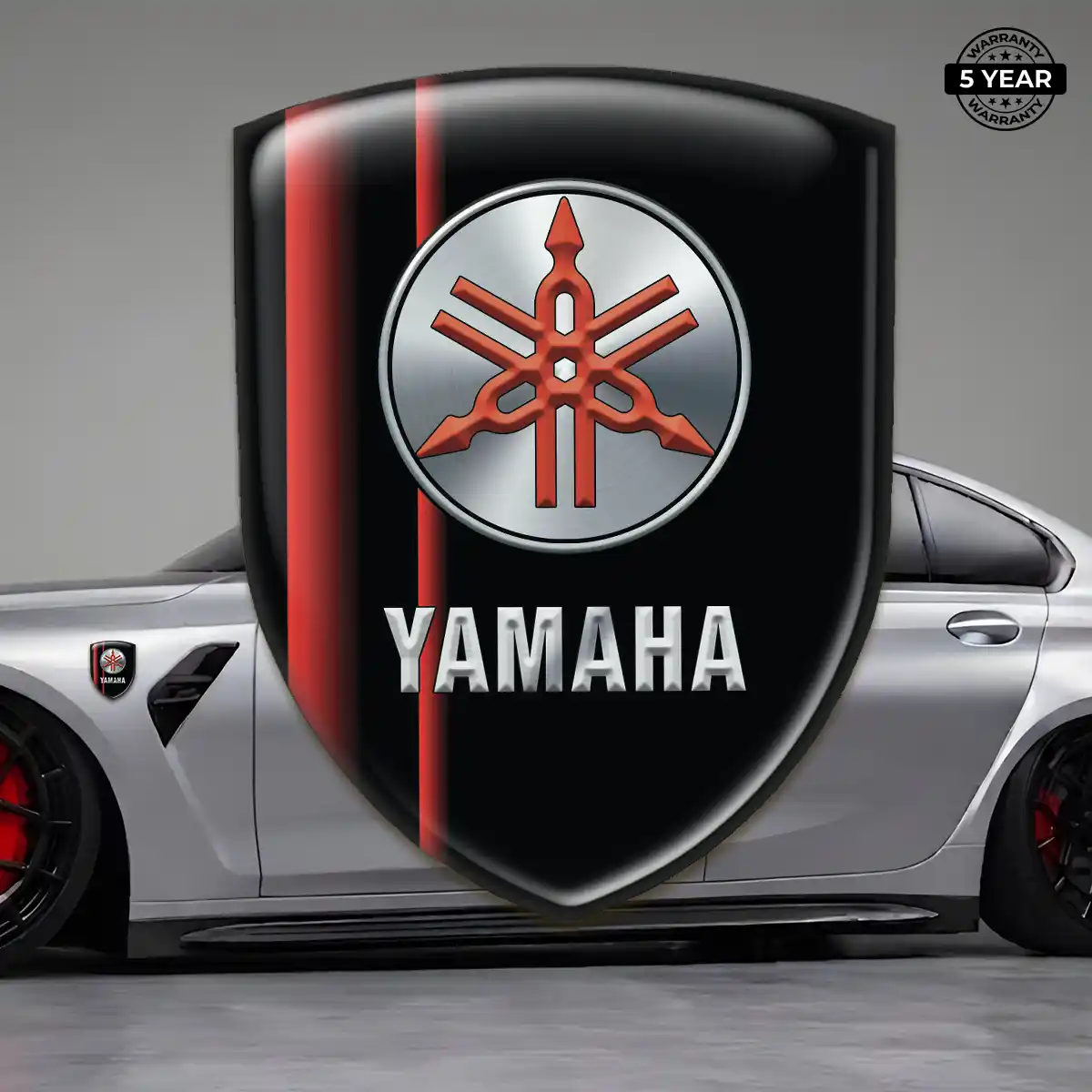 Yamaha Vehicle Logo Sticker Interior Elegance