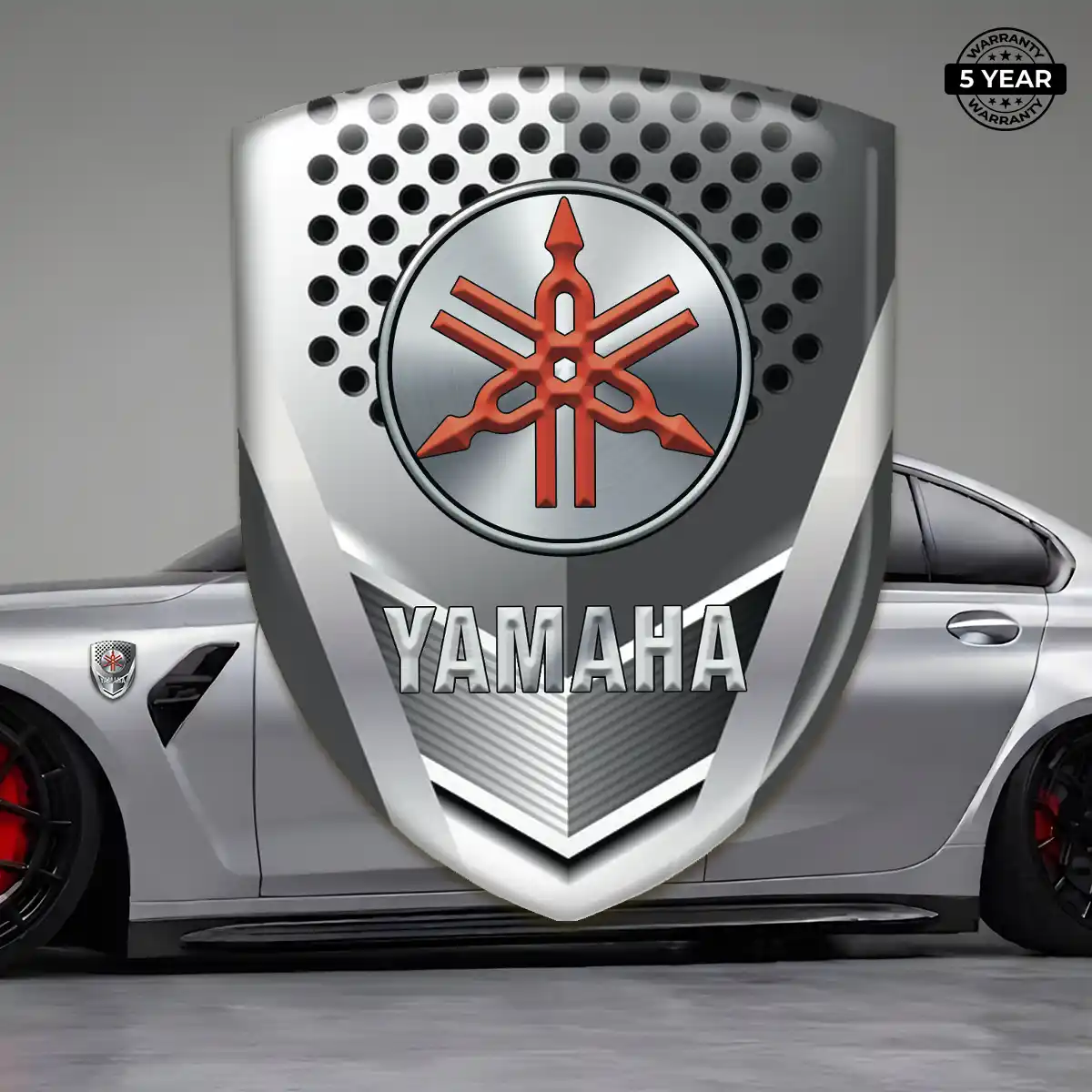 Yamaha Vehicle Logo Sticker Premium Dome