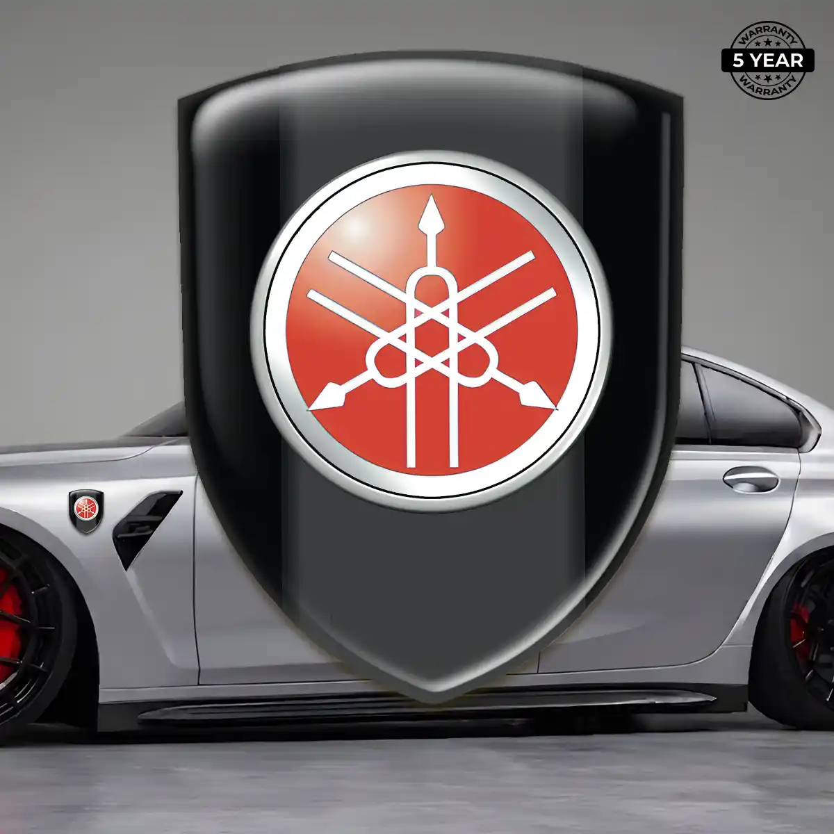 Yamaha Vehicle Logo Sticker Refined Design
