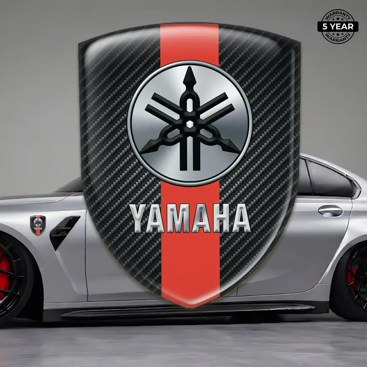 Yamaha Vehicle Logo Sticker Resin Luxe
