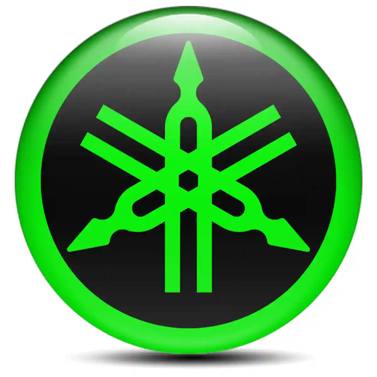 Yamaha Wheel Emblems Refined Design