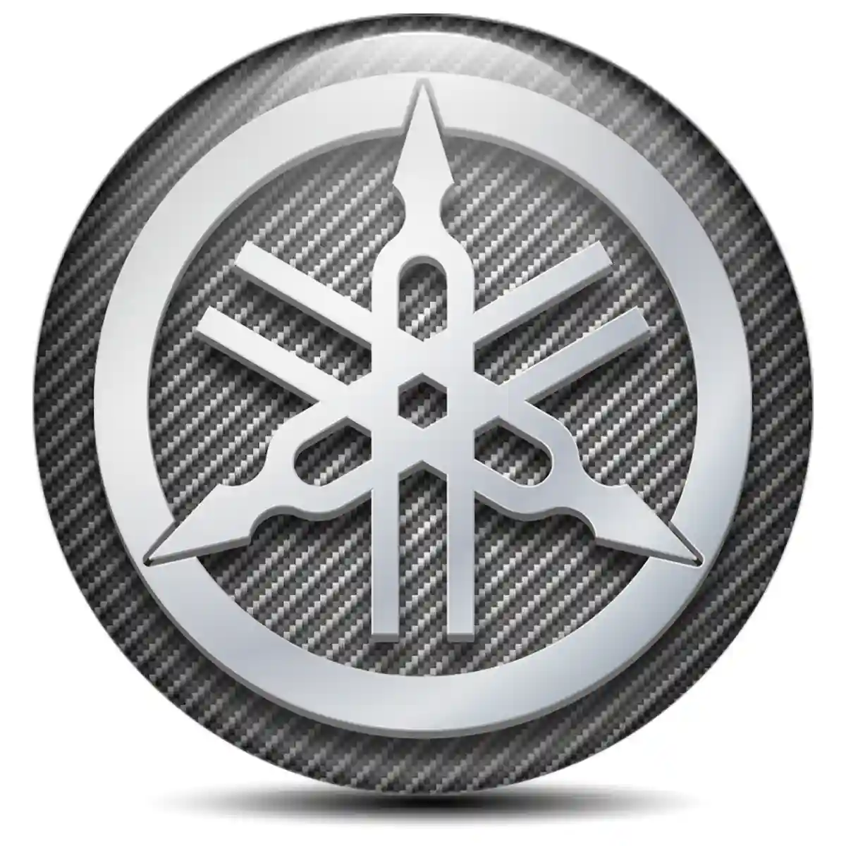 Yamaha Wheel Emblems Sleek Style